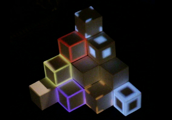 Projection mapping experiment